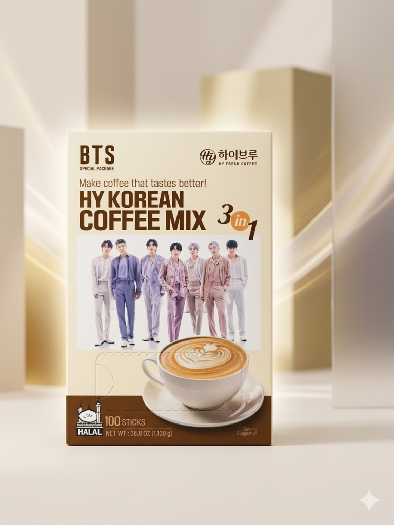 Finally Tried the BTS Coffee Mix! Smooth & Sweet HY Korean Coffee Mix Review